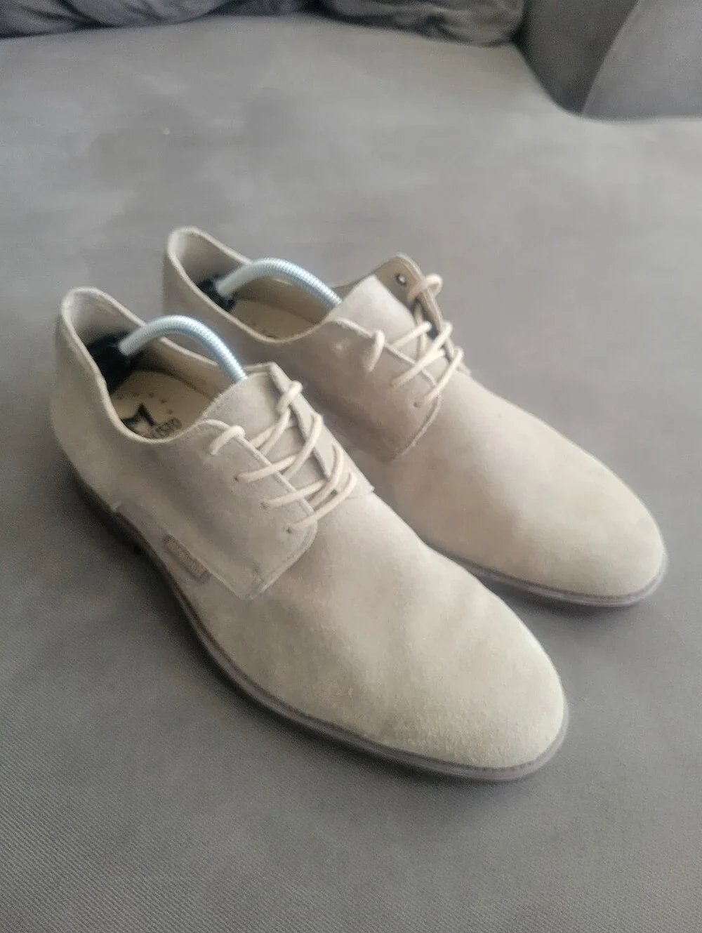 Mephisto Men's Tan Leather Suede Airjet Welt Air Relax Oxfords US 10.5